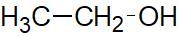 formule semi-développée de l'éthanol